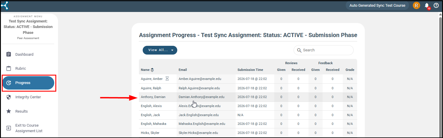 Instructor Progress Table Select Student.png